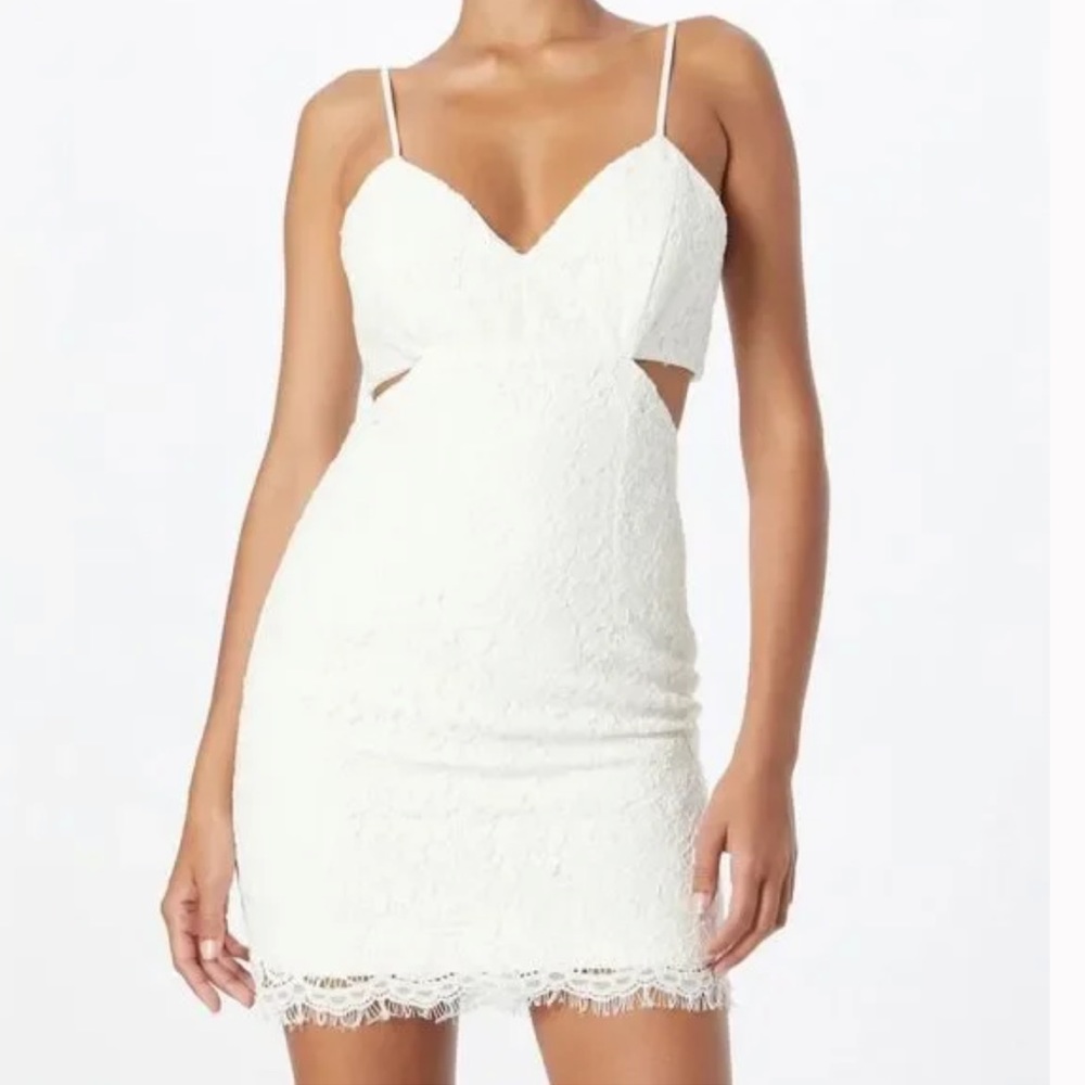 Bardot Ivory Dress Size 12 L